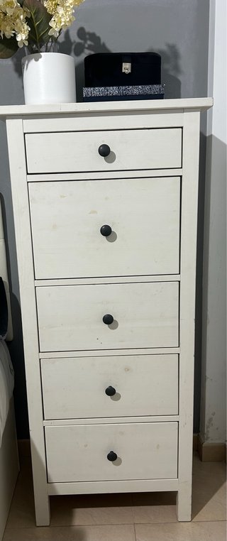 Cómoda de Madera Blanca