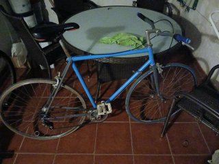 Bicicleta Urbana Azul