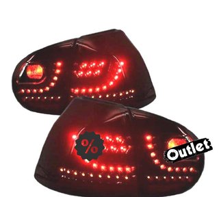 EV PILOTOS LED VOLKSWAGEN VW GOLF 5 03-08 CRISTAL AHUMADO FU