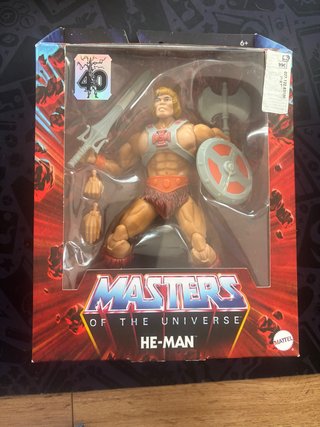 Figura He-Man 40 Aniversario Masterverse