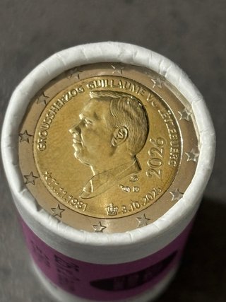 Monedas Luxemburgo 2026 conmemorativas