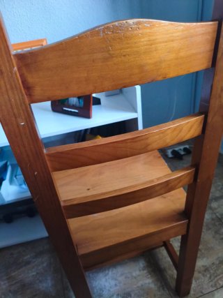Set de 4 sillas de madera estilo provenzal