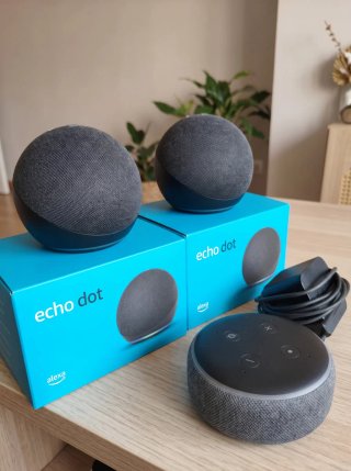 Lote 3 Altavoces Amazon Echo Dot