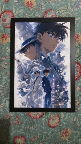 Poster Detective Conan con cornice