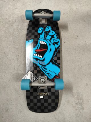 Surfskate Carver x Santa Cruz