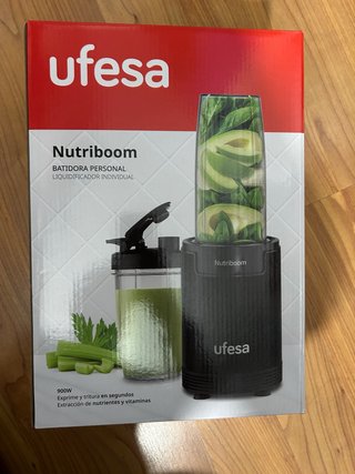 Batidora de Vaso Ufesa Nutriboom 900W