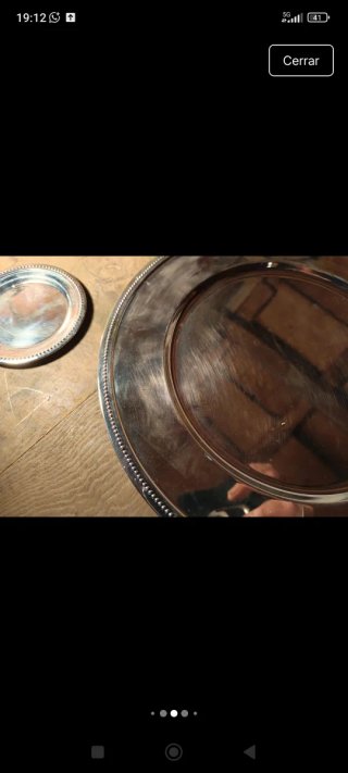 Set de Bajo Plato y Plato de Pan