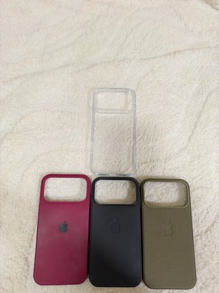 Lote 4 Fundas iPhone 18 ProMax