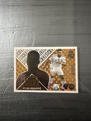 Cromo Extra Sticker Kylian Mbappé Real Madrid