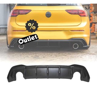 EV DIFUSOR VOLKSWAGEN VW GOLF 8 20- LOOK GTI NEGRO C011150C