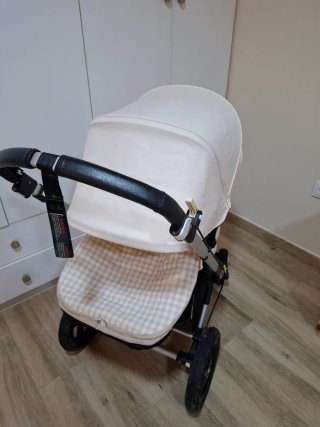 Silla bugaboo, con capazo y saco incluido