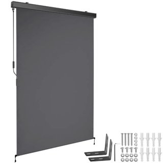 Cortina vertical Eloise con 2 supporti de pared ·