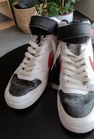 Scarpe Nike Alte Bianco e Nero