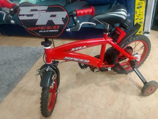 Bicicleta Infantil Speed Racer Roja