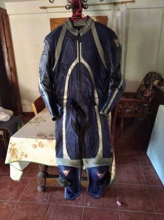 Mono de moto Dainese azul