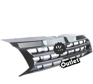 EV PARRILLA VOLKSWAGEN VW T5 FACELIFT 09-15 NEGRO BRILLO C01