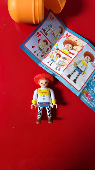 Figura Jessie Playmobil Kinder Bueno