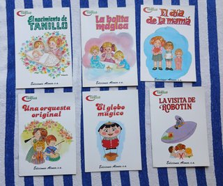 lote de 6 cuentos de tanillo ediciones alonso