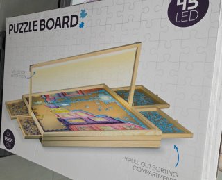 Mesa para Puzles con Luz LED