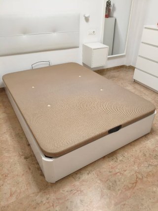 Canapé y colchón de 135cm
