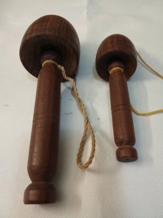 Set de 2 Perinolas de Madera