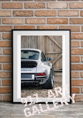 Lámina Cuadro Porsche 911 964