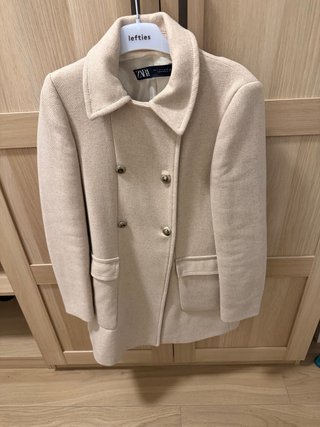 Abrigo Zara Beige