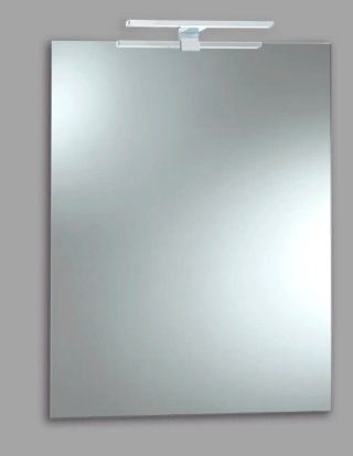 Specchio da bagno con luce 60x80