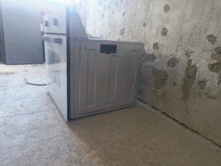 Horno de encastre blanco