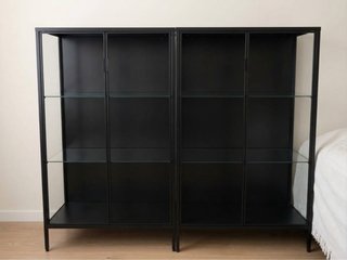 2 Vitrinas IKEA RUDSTA Antracita