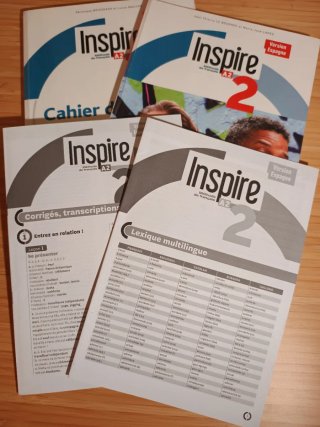 Inspire Francés nivel A2 ed. Hachette seminuevo