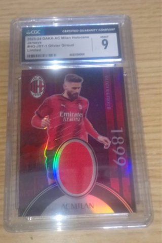 Carta Olivier Giroud 2023-24. Parche limitado a 70