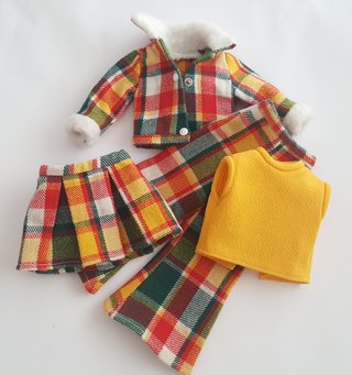 NANCY CREACIONES MARCO CONJUNTO ESCOCES COMPLETO
