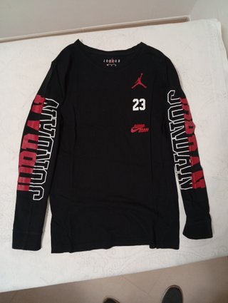 Maglia a maniche lunghe Jordan nera
