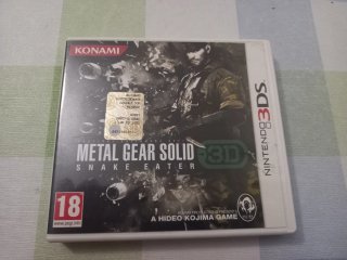 Giocc Metal Gear Solid Snake Eater 3D Nintendo 3ds