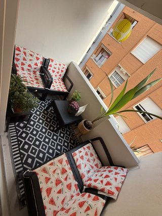 Set de Muebles de Jardín con Cojines