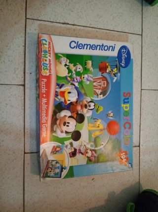 Puzzle Disney Topolino e la Casa dei Giochi Clementoni
