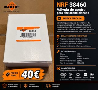 Válvula de control aire acondicionado NRF 38460