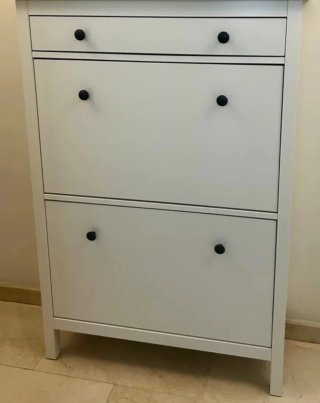 Zapatero Ikea Hemnes Blanco