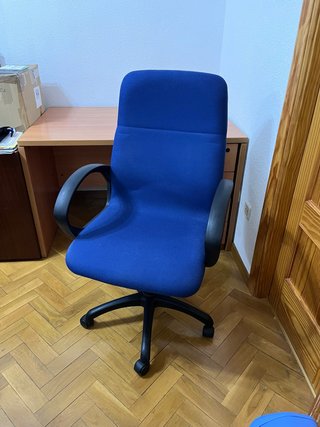 Silla de escritorio azul