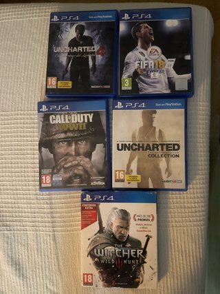 5 Juegos para PlayStation 4 (PS4)