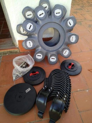 Cadenas nieve spikes spider