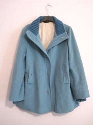 Cappotto in lana, cashmere e angora
