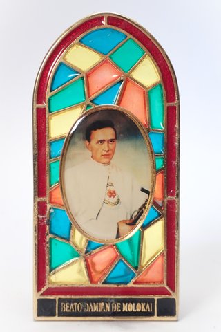 Relicario Beato Damián de Molokai