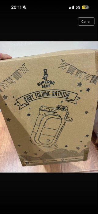 Bañera Plegable para Bebé Superbebe