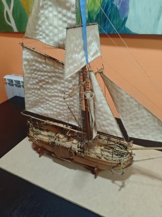 Maqueta de Barco Cañonero Holandés