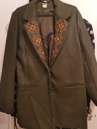 Chaqueta Americana Verde Oliva