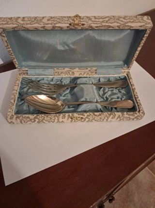 Cubertería Infantil de Plata