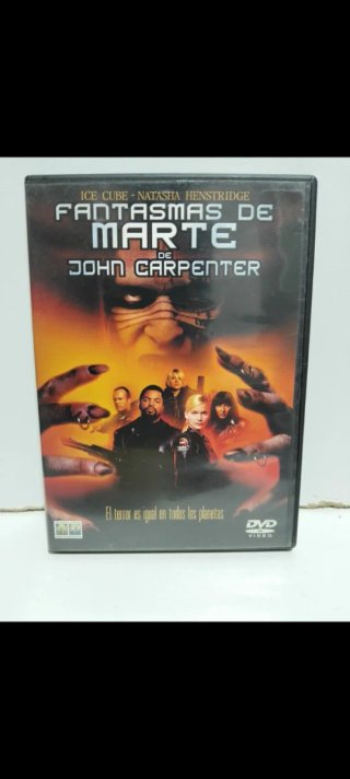 DVD Fantasmas de Marte (John Carpenter)
