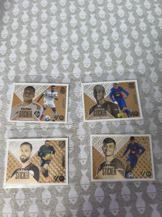 Lote 4 Extra Stickers Bronce Liga 2026-2027